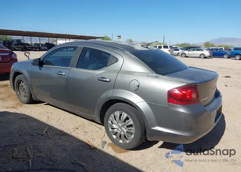 2013 Dodge Avenger Se from USA, damaged, VIN 1C3CDZAB2DN591936